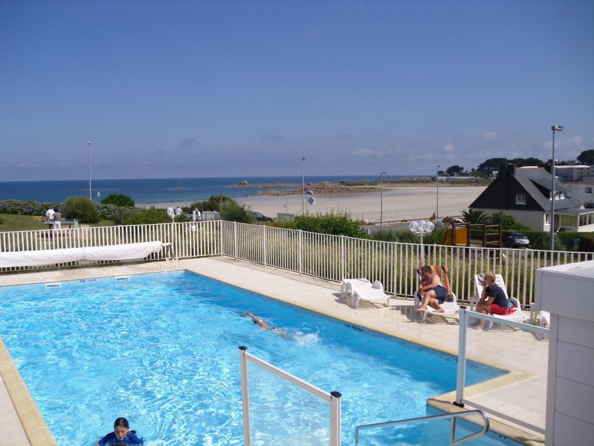 Belle Vue Mer Studio Piscine Trévou-Tréguignec Kültér fotó